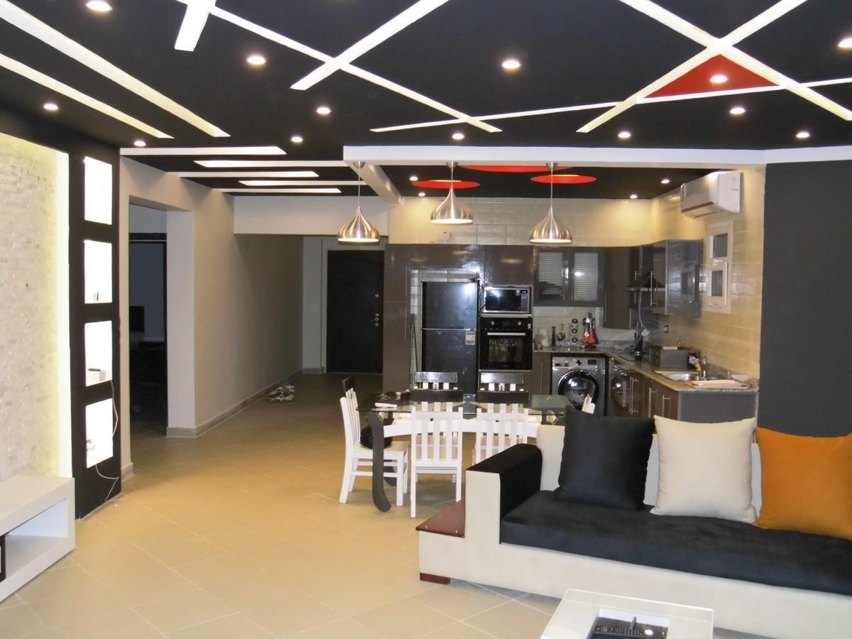 Three-Bedroom Apartment At Louly Beach Resort Ain Sukhna Exterior photo