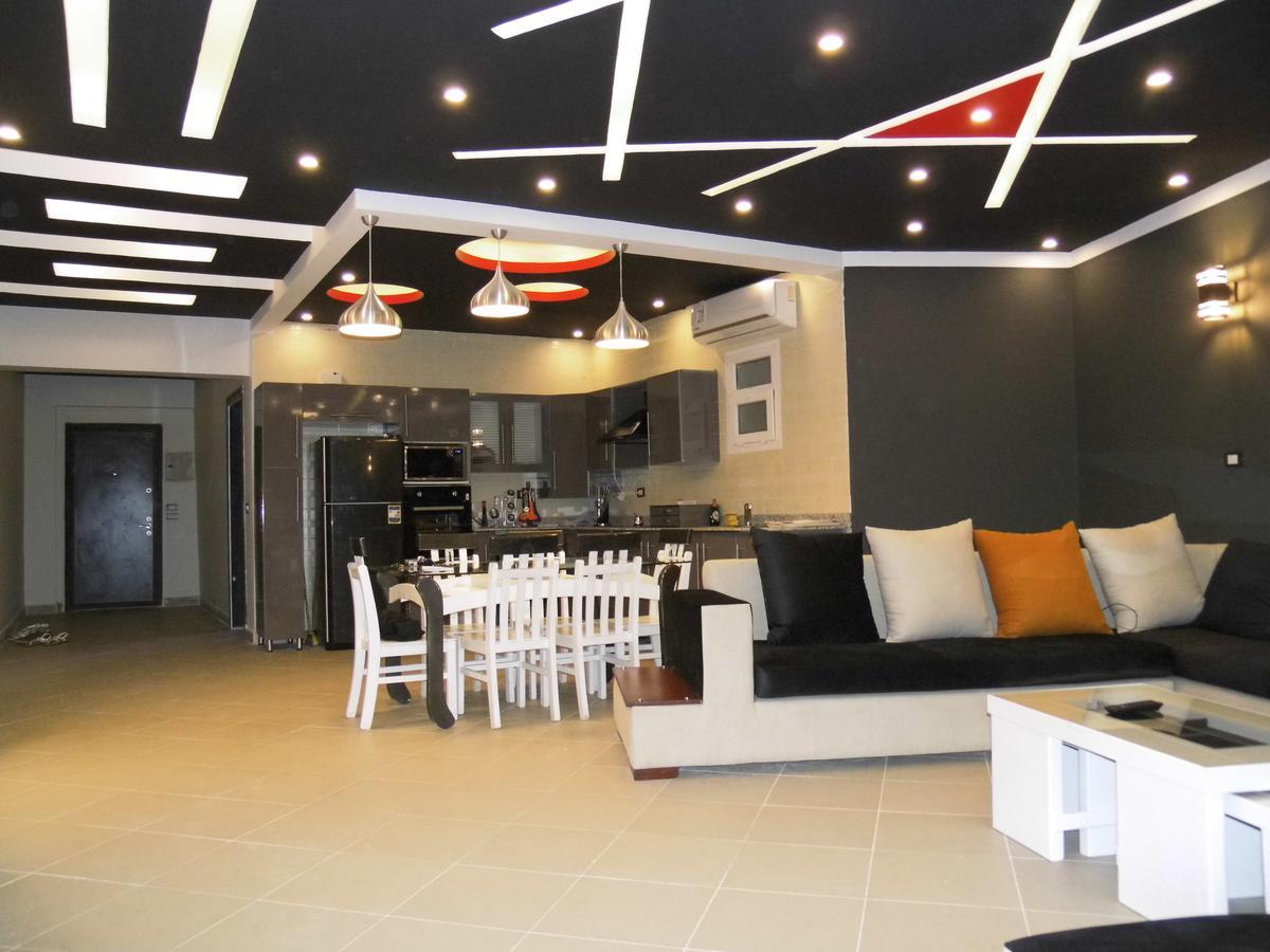 Three-Bedroom Apartment At Louly Beach Resort Ain Sukhna Exterior photo
